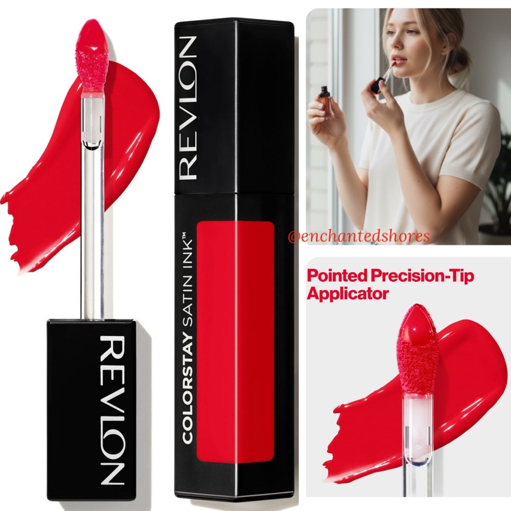Revlon 16Hour ColorStay Satin Ink Lipstick 015 Fire and Ice